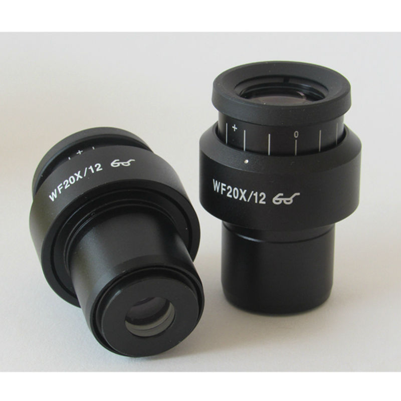 Diopter adjustable eyepiece DHWF20X for stereo microscope
