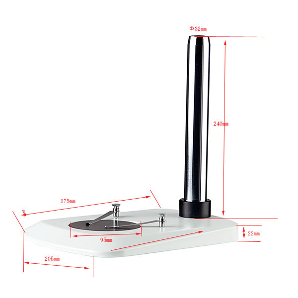 microscope post stand