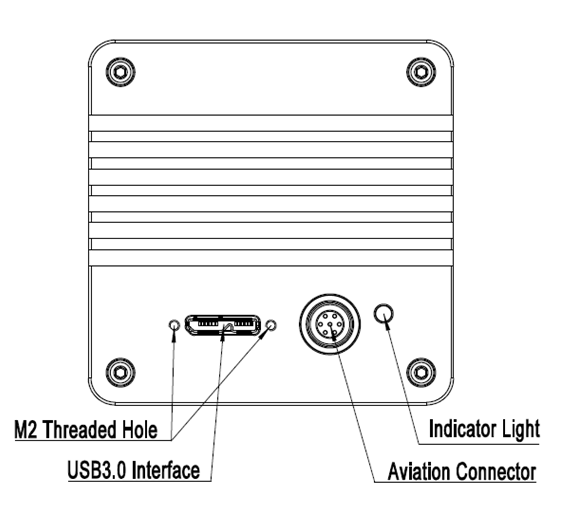 Schematic diagram camera back panel