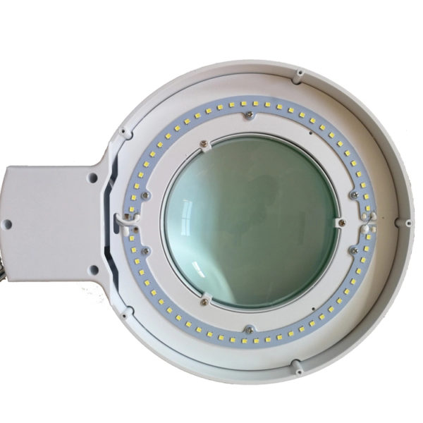 magnifying lamp 127mm lens 5inch led magnifier clamp table base - Image 3