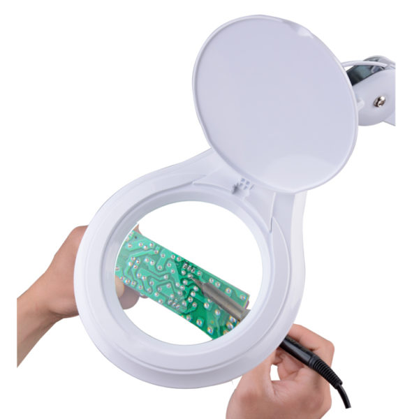 magnifier lamp 5inch 127mm lens observe inspection magnifying lamp adjust lightness - Image 3