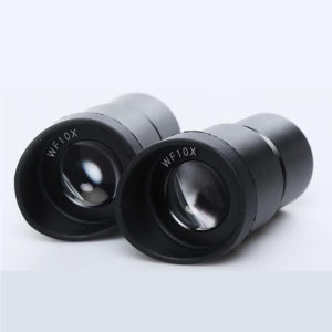 Microscope Eyepiece Wide Field WF10X for with Rubber Eye Cups