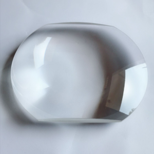 Optic lens 3 diopter Rectangular replacement glass lens for magnifying lamp spare parts