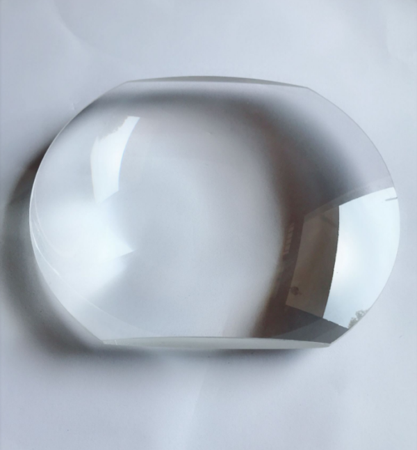 Optic lens 3 diopter Rectangular replacement glass lens for magnifying lamp spare parts