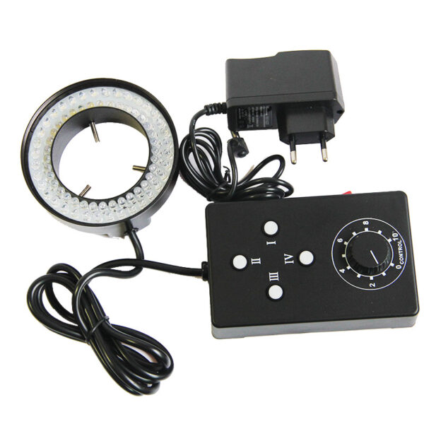 microscope led light 4 zone 4 segment adaptor